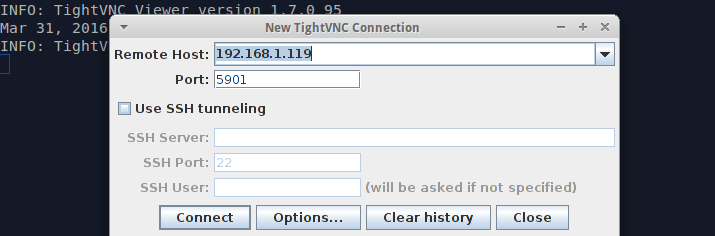 tightvnc manual linux